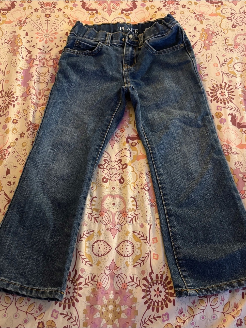 Place Girls' Blue Denim Jeans